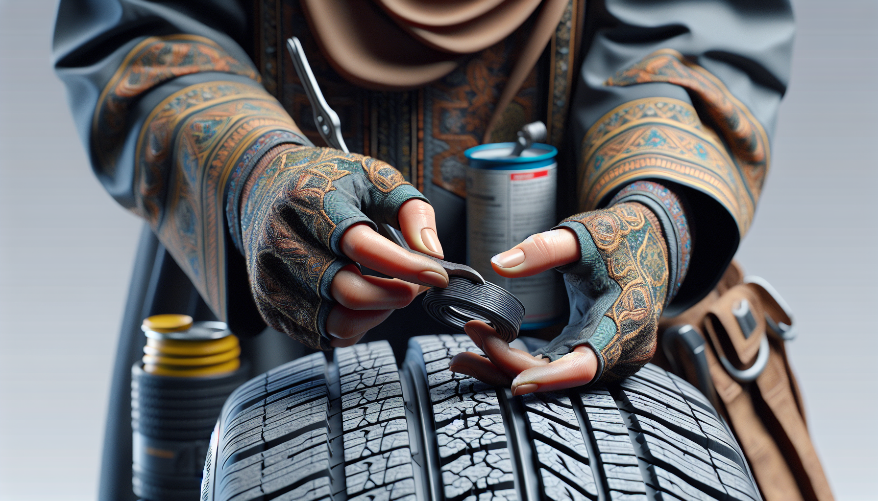 Quick Fix for Tire Puncture Repair